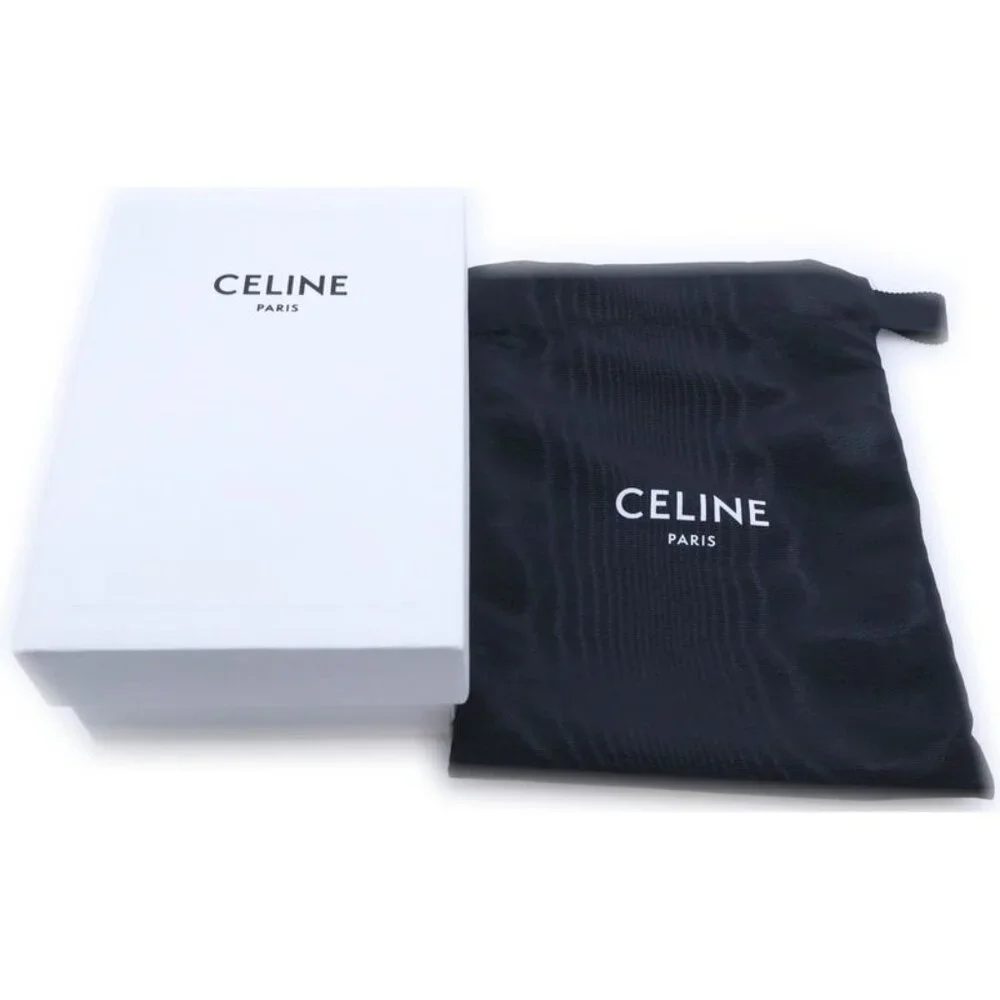 Celine Small Trifold Card Case White - Picture 7 of 7